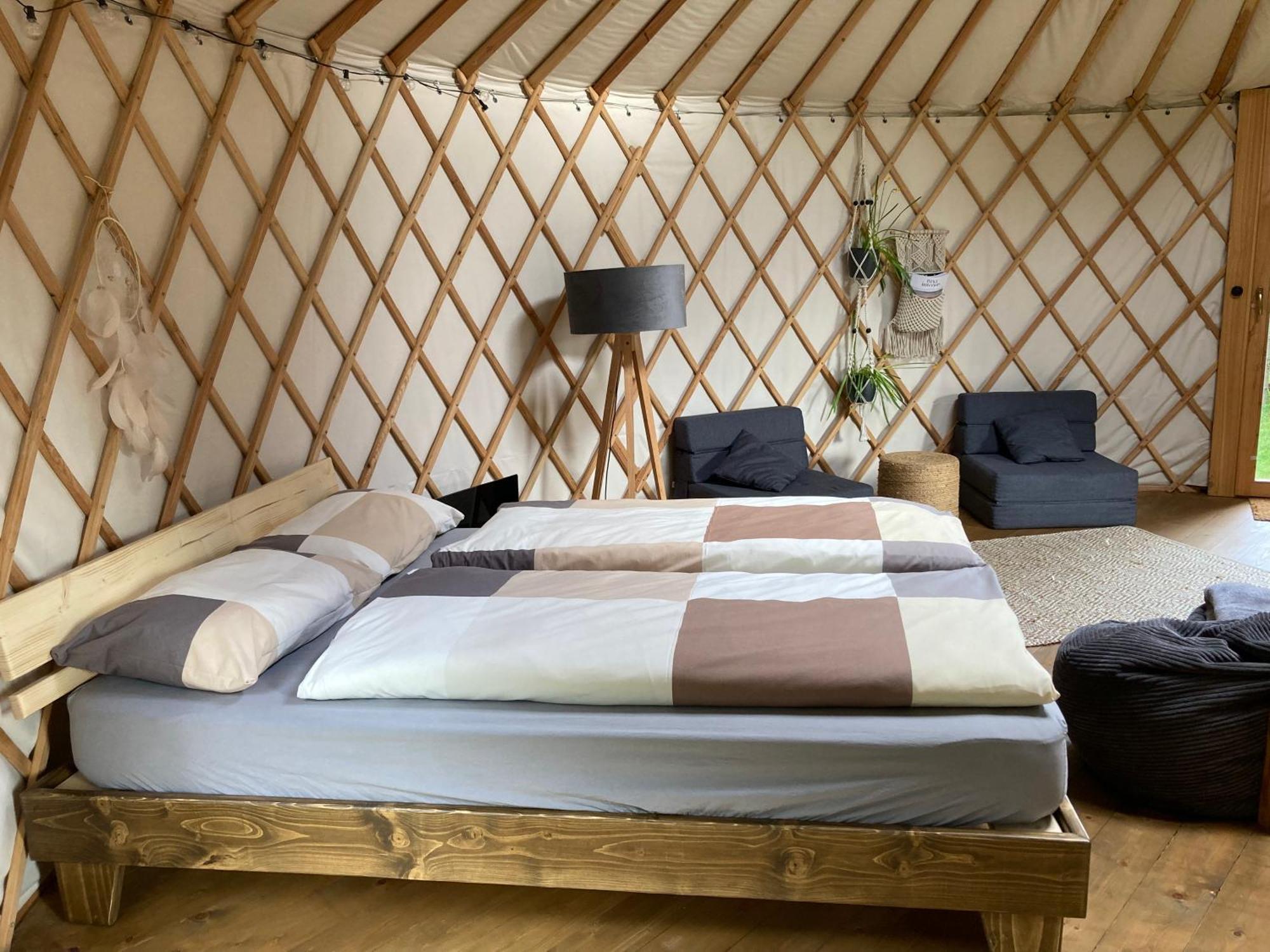 Aughavannagh Yurt Glamping Aughrim Eksteriør bilde